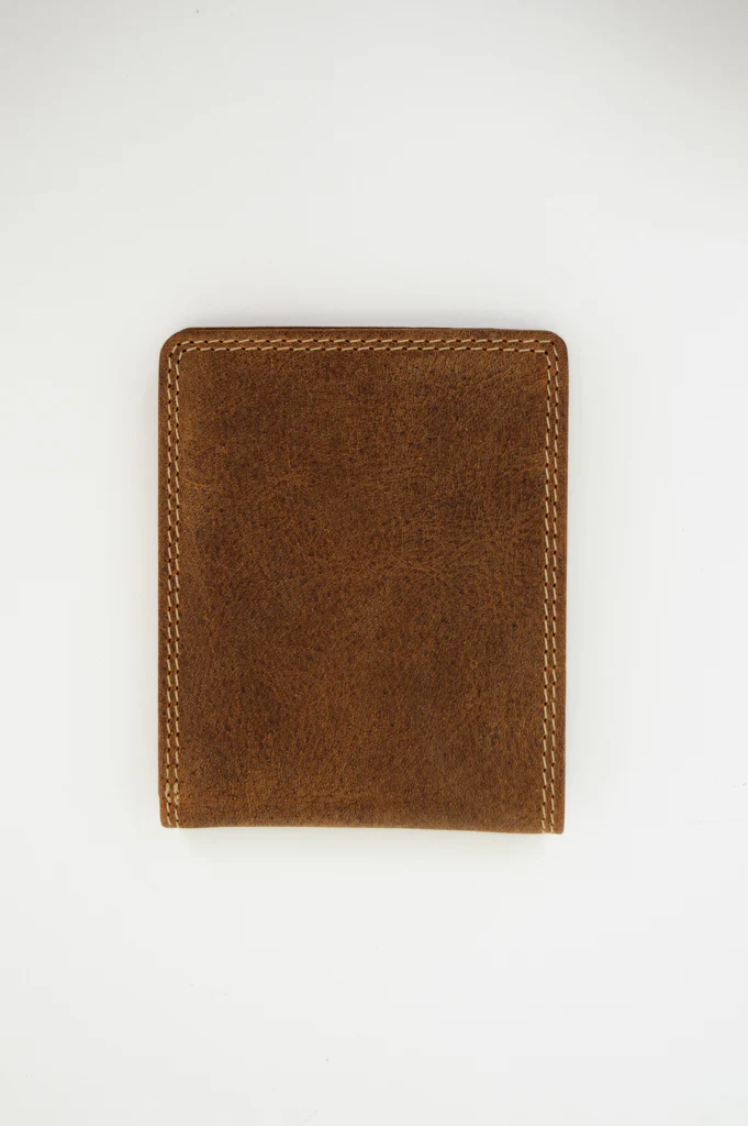 Adrian Klis 212 Bill Fold, Buffalo Leather - Image 3