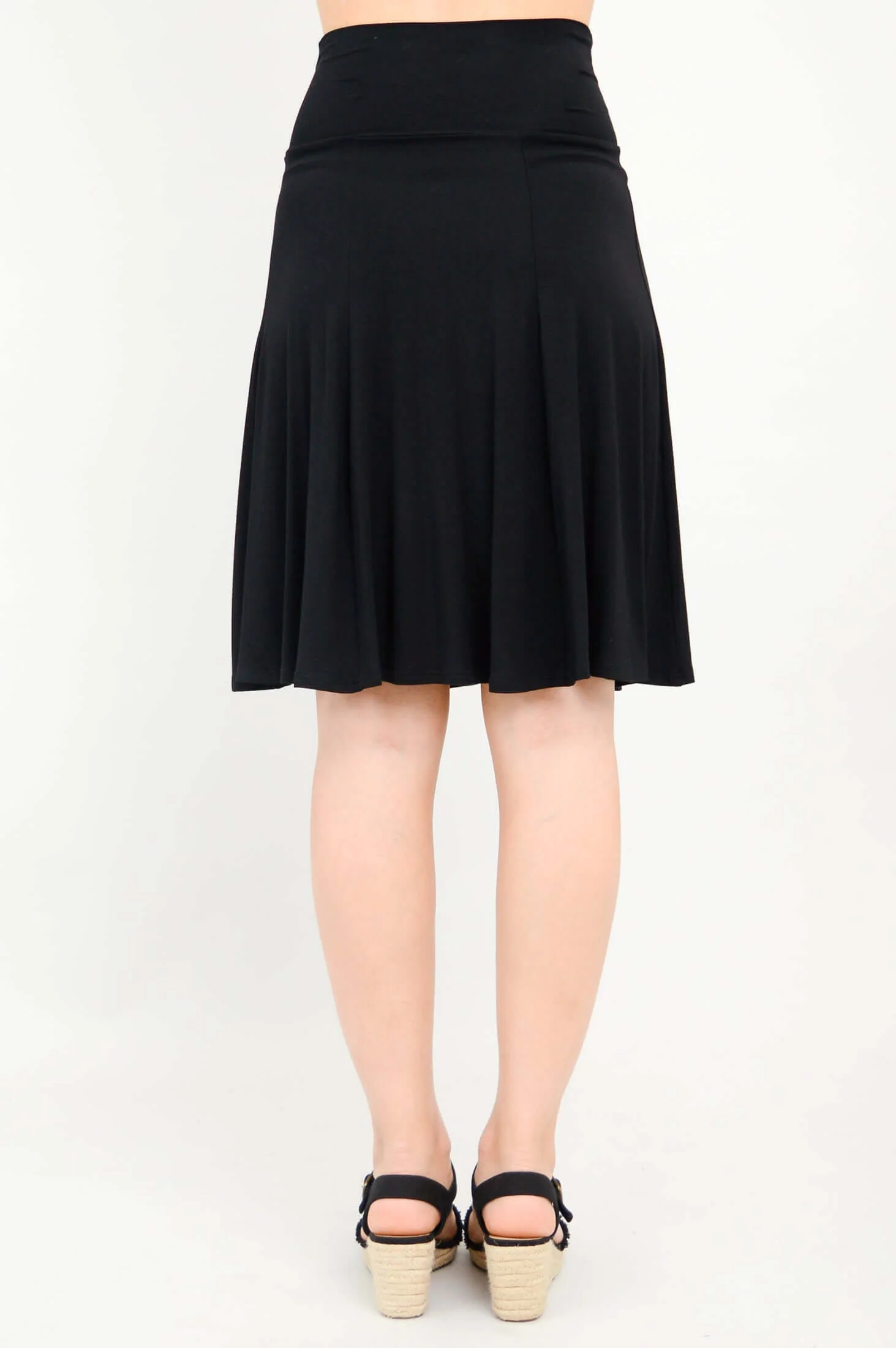 Aly Skirt, Black, Bamboo - Image 5