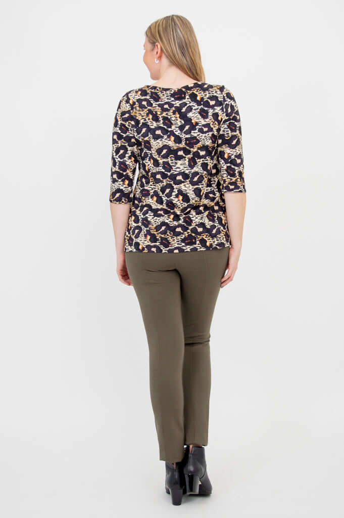 Annette Top, Leonine, Bamboo - Final Sale - Image 5