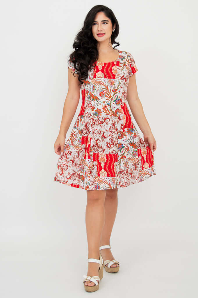 Anna Dress, Charm, Linen Bamboo - Final Sale - Image 6