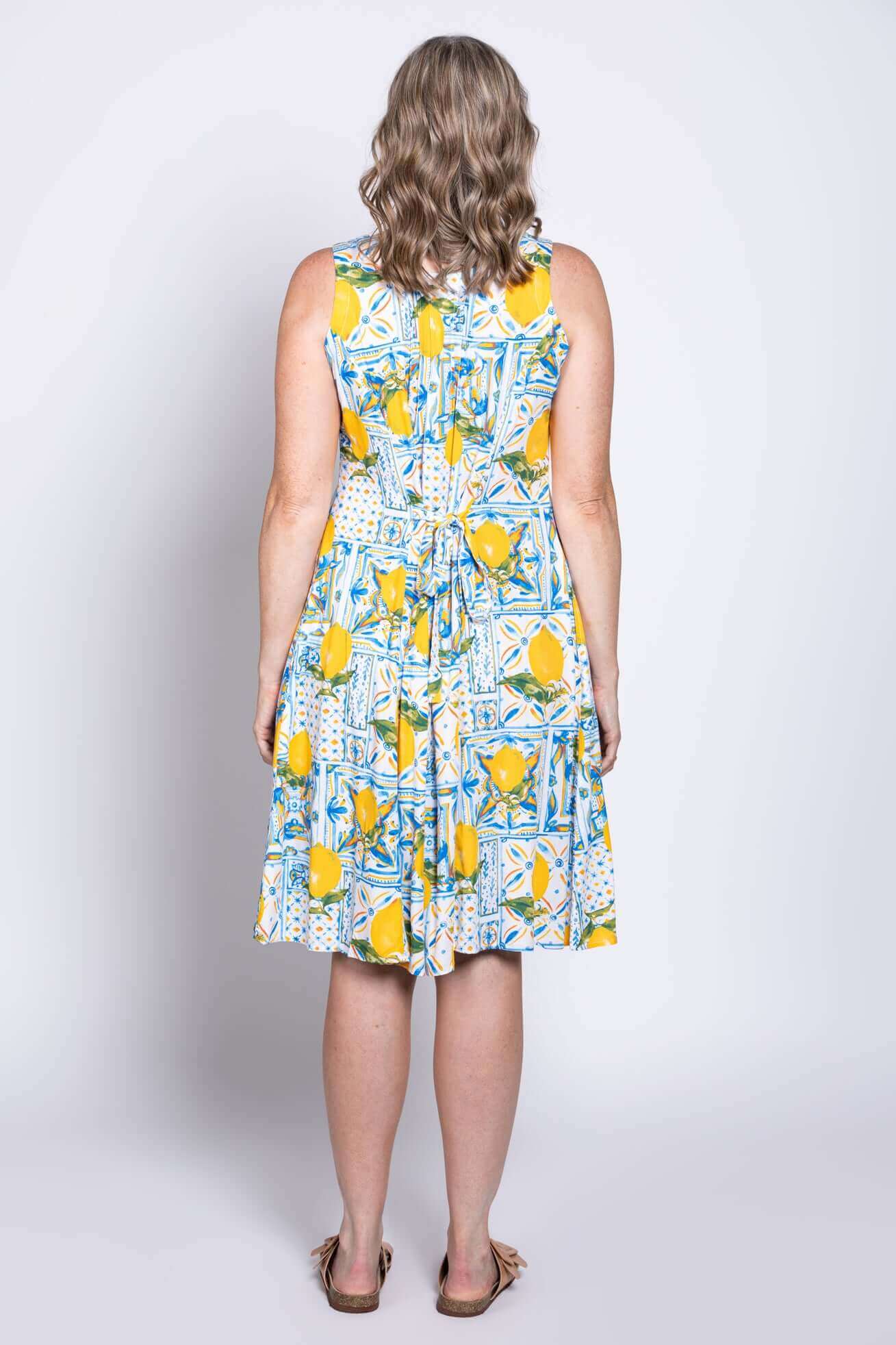 Arden Dress, Coastal Gold - Image 3