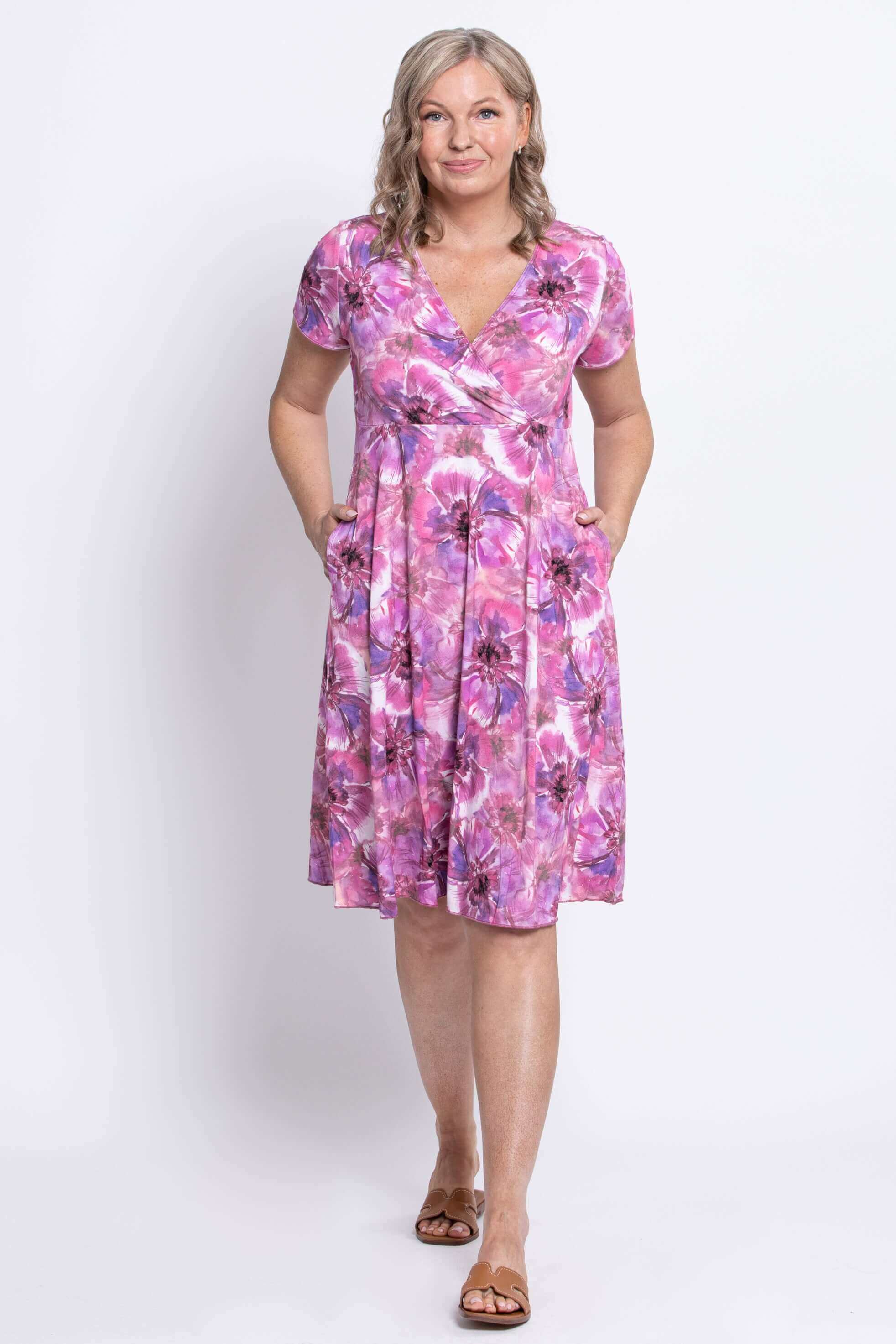 Aurora Dress, Royale Cardiff, Bamboo - Image 3