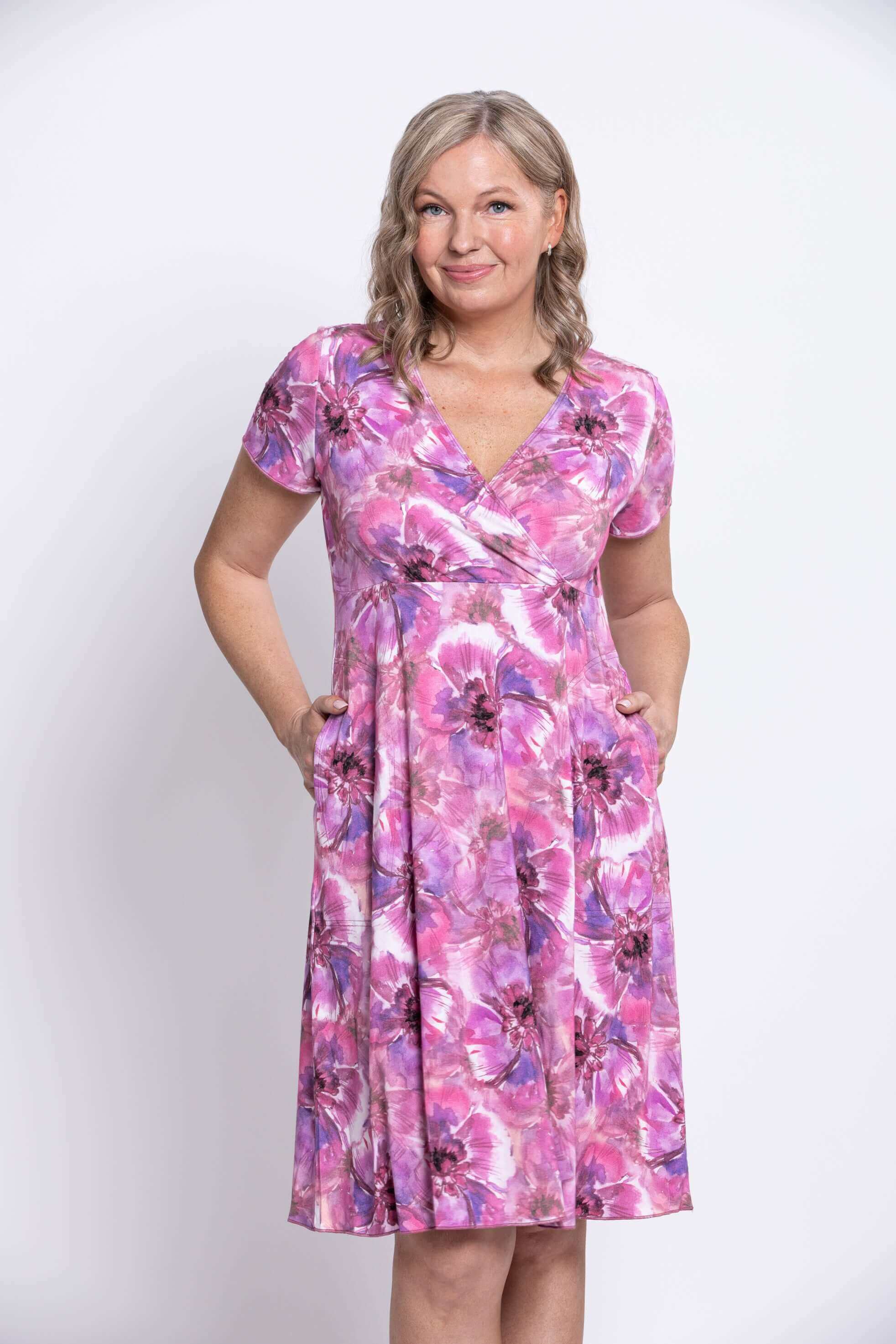 Aurora Dress, Royale Cardiff, Bamboo - Image 4