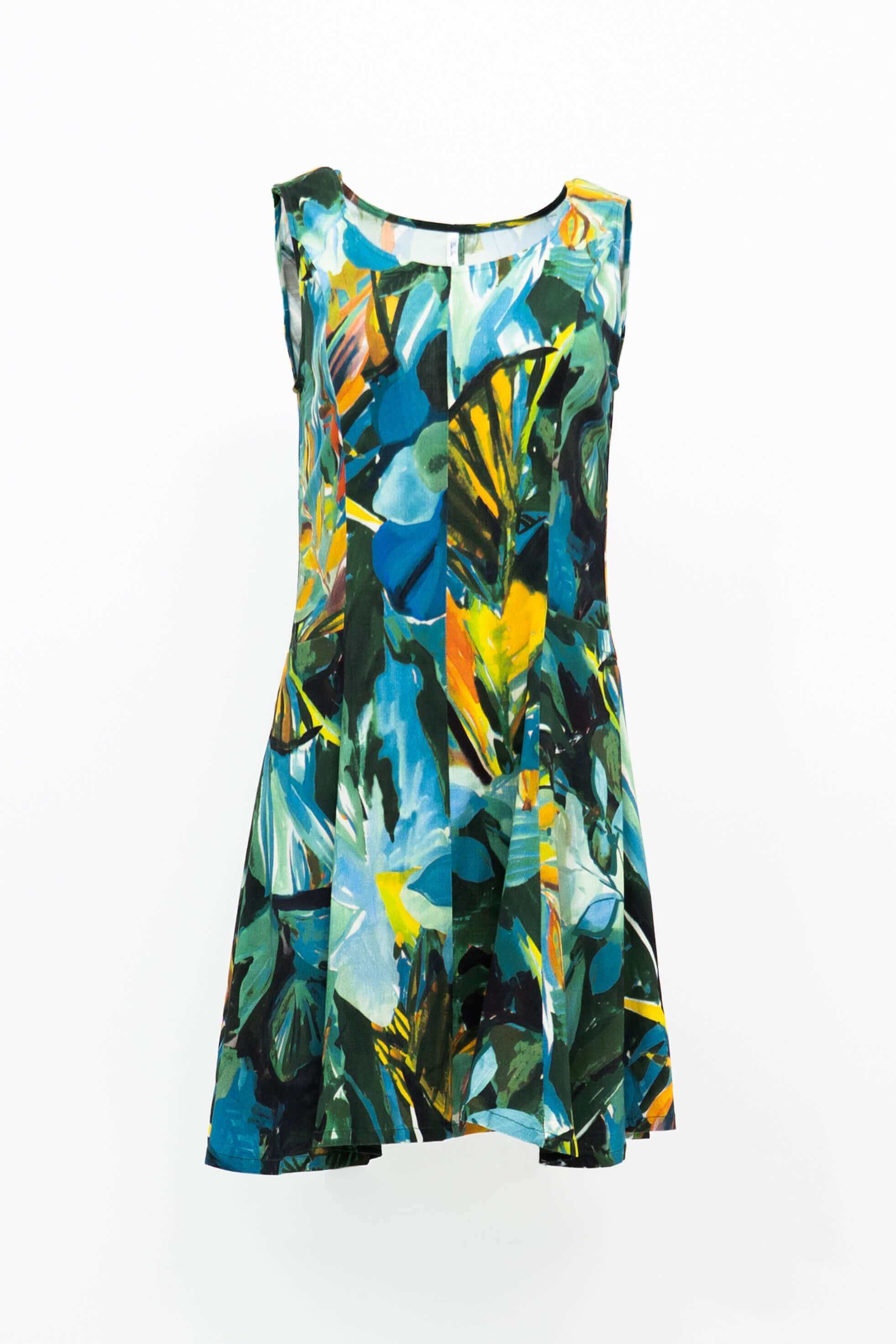 Ava Dress, Greenroom, Linen Bamboo - Image 6