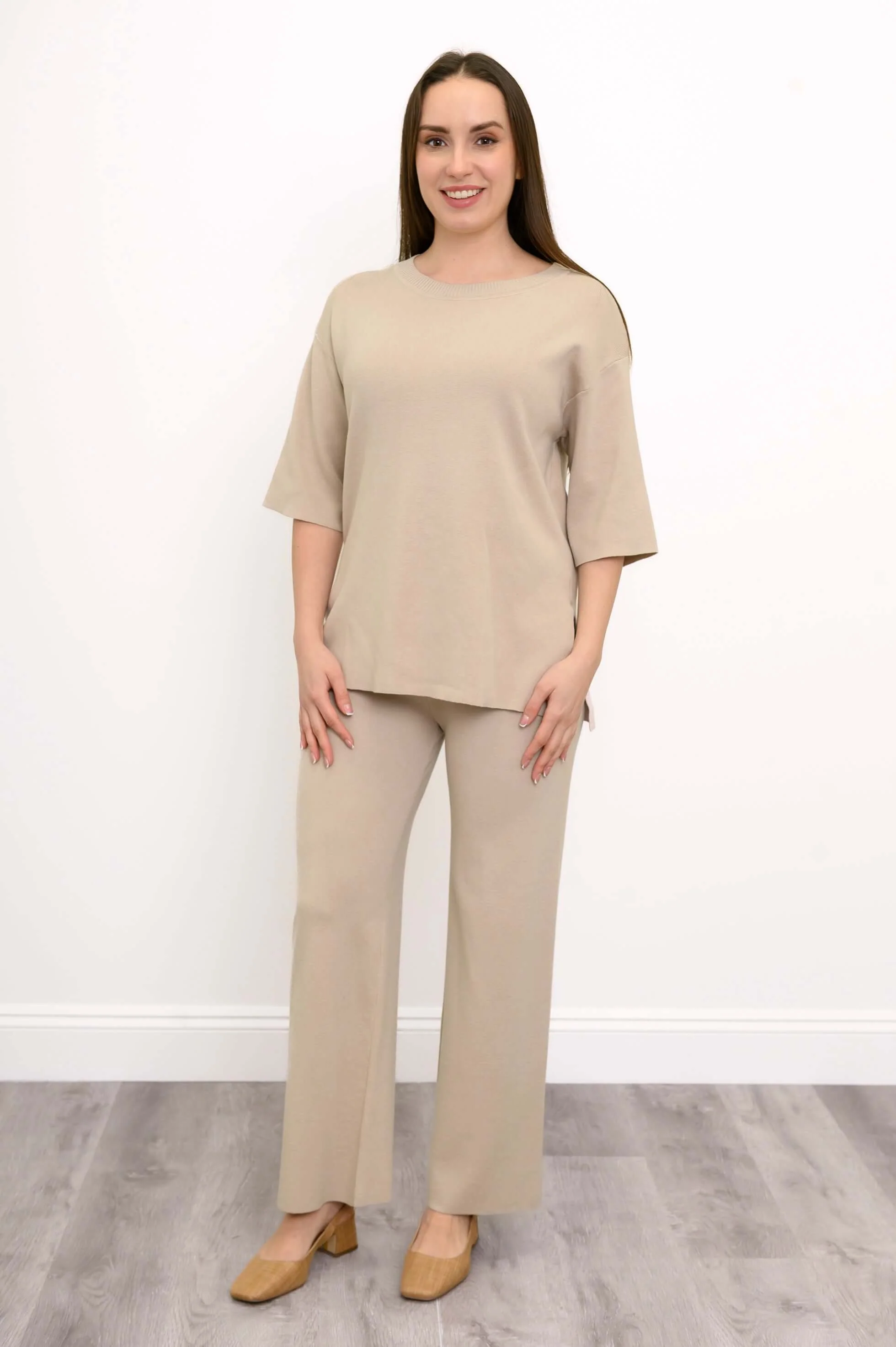 Bailey Pant, Tan, Cotton - Image 4