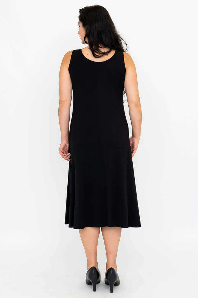 Becca Dress, Black, Bamboo - Image 5