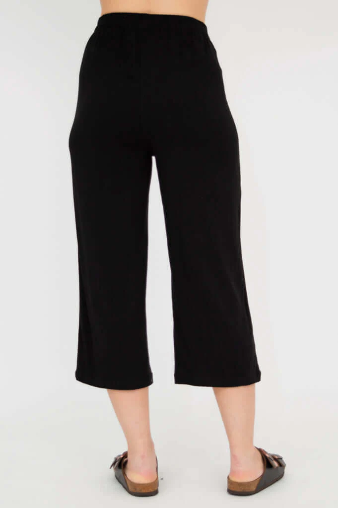 Bella Capri, Black, Linen Bamboo - Image 5