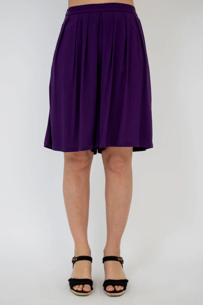 Betty Shorts, Royale, Linen Bamboo - Final sale - Image 4