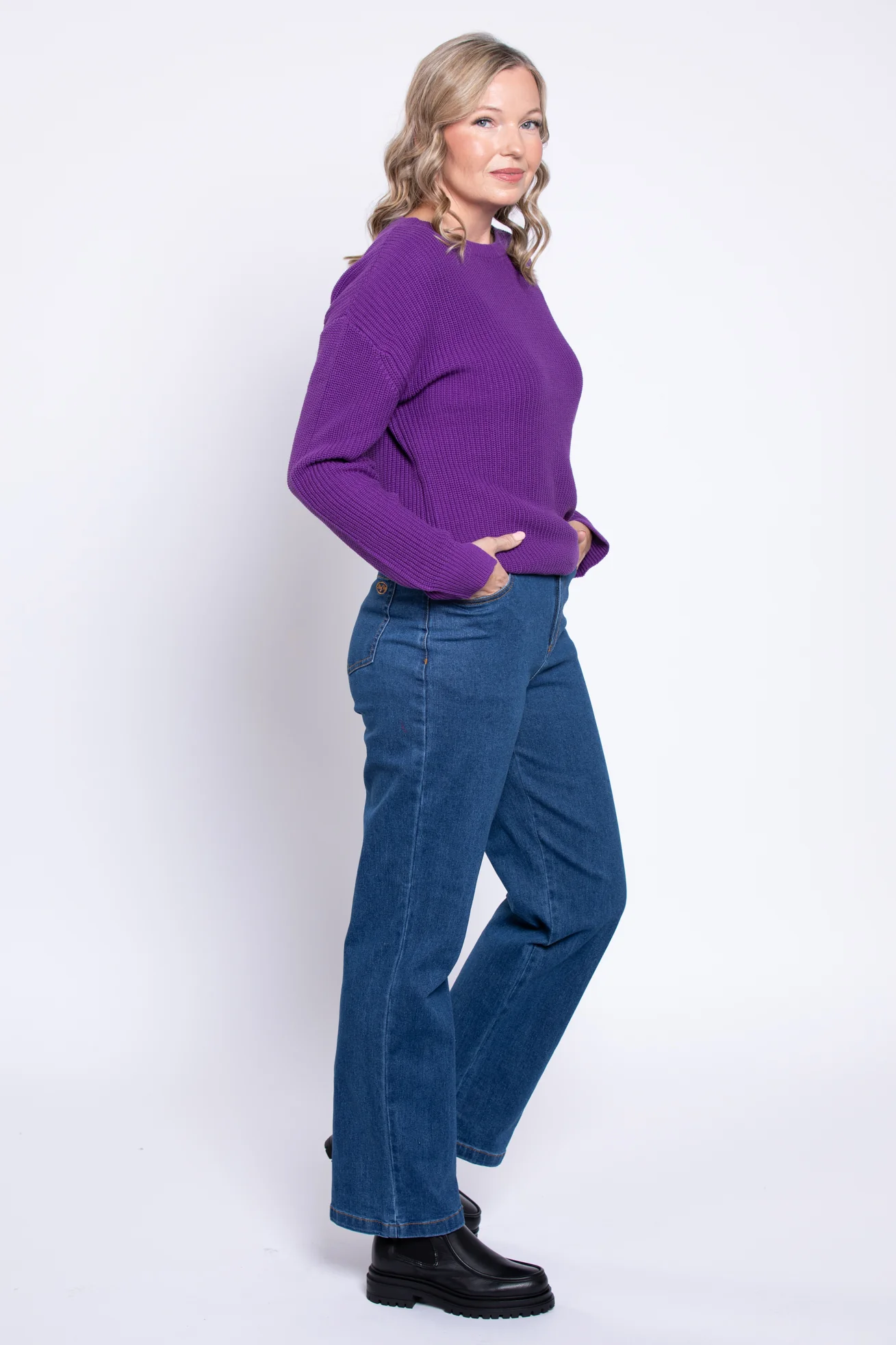 Blue Sky Jeans, Petite Straight Leg - Image 3