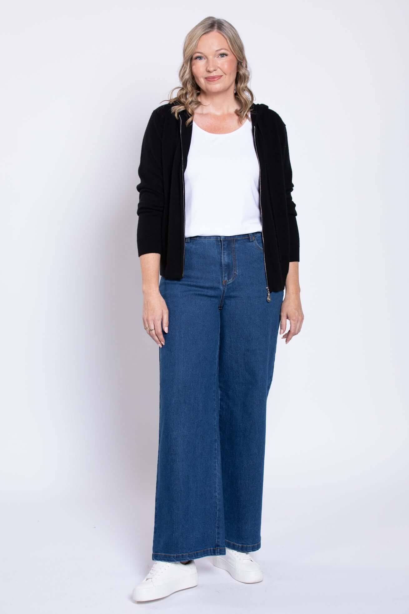 Blue Sky Jeans, Petite Wide Leg - Image 3