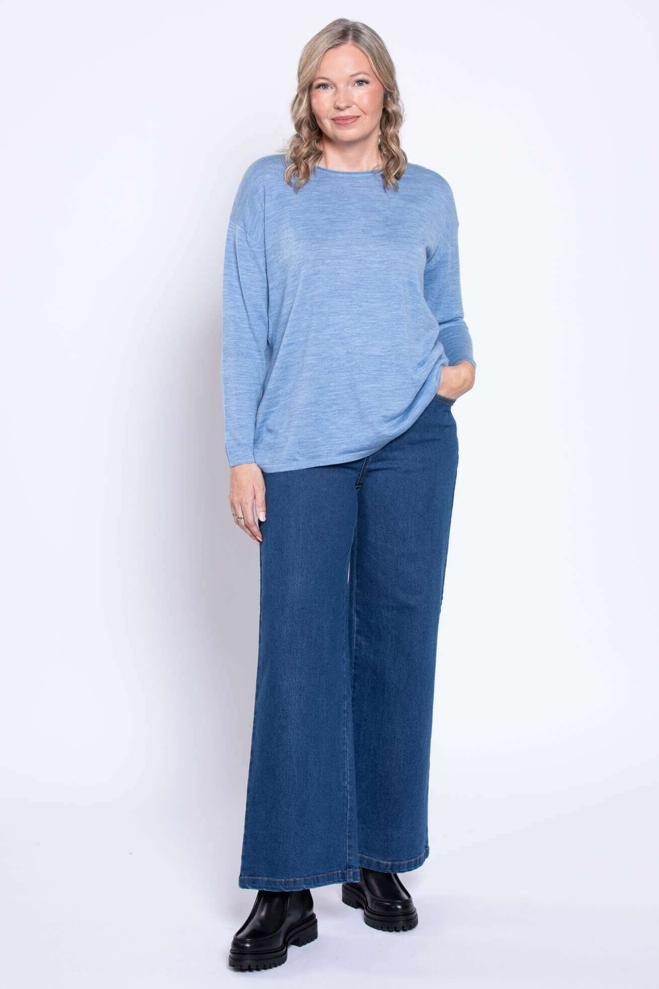 Blue Sky Jeans, Regular Wide Leg - Image 5