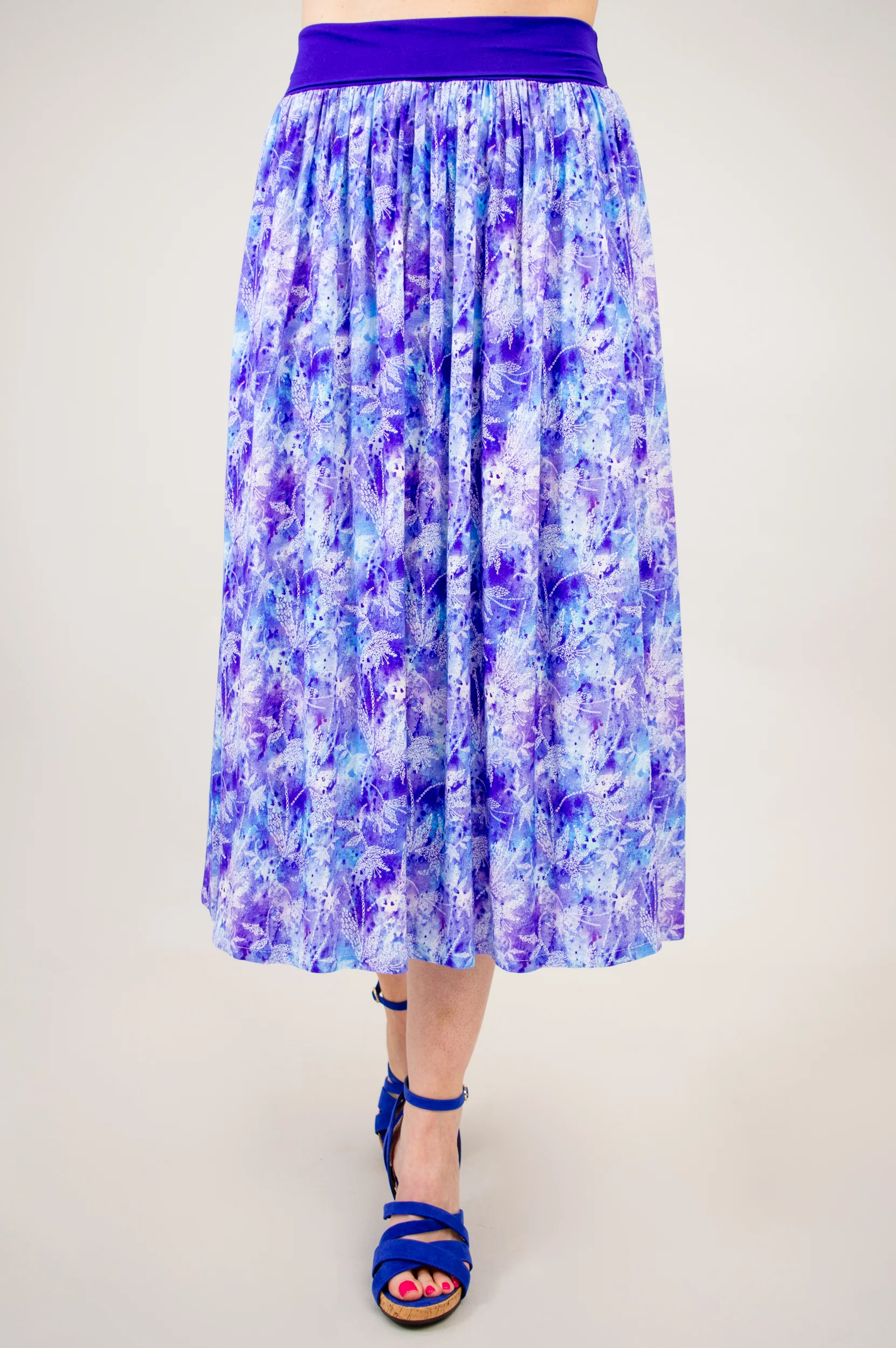 Blythe Skirt, Dotty, Linen Bamboo - Final Sale - Image 3