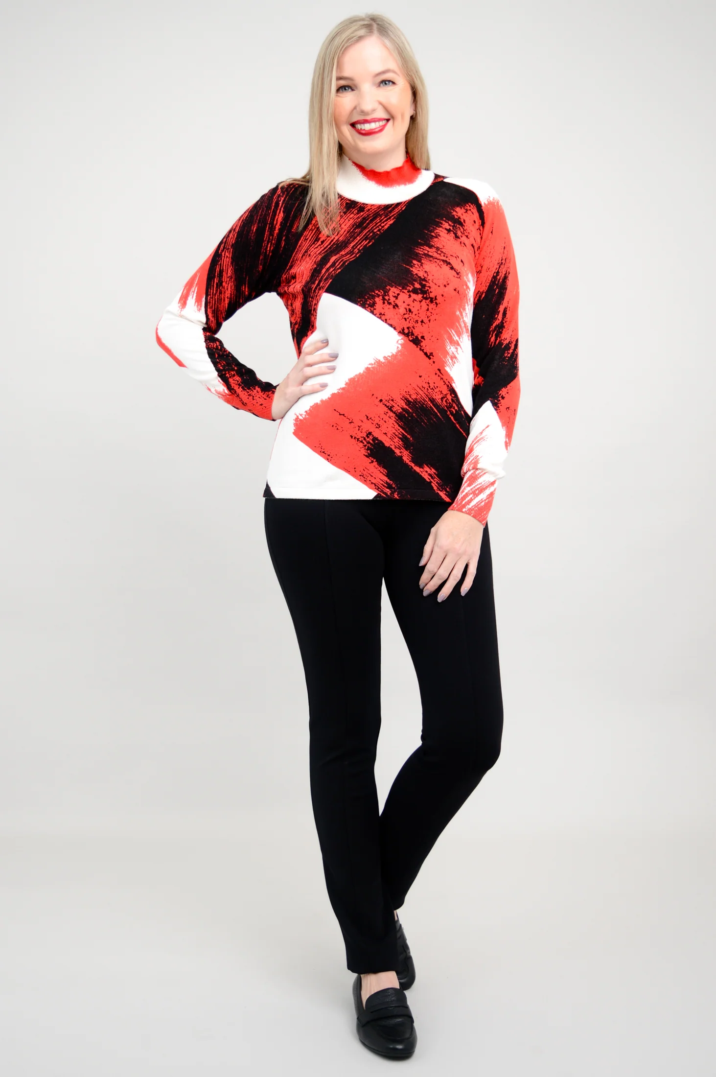 Cameron Sweater, Redwood, Bamboo Cotton - Final Sale - Image 6