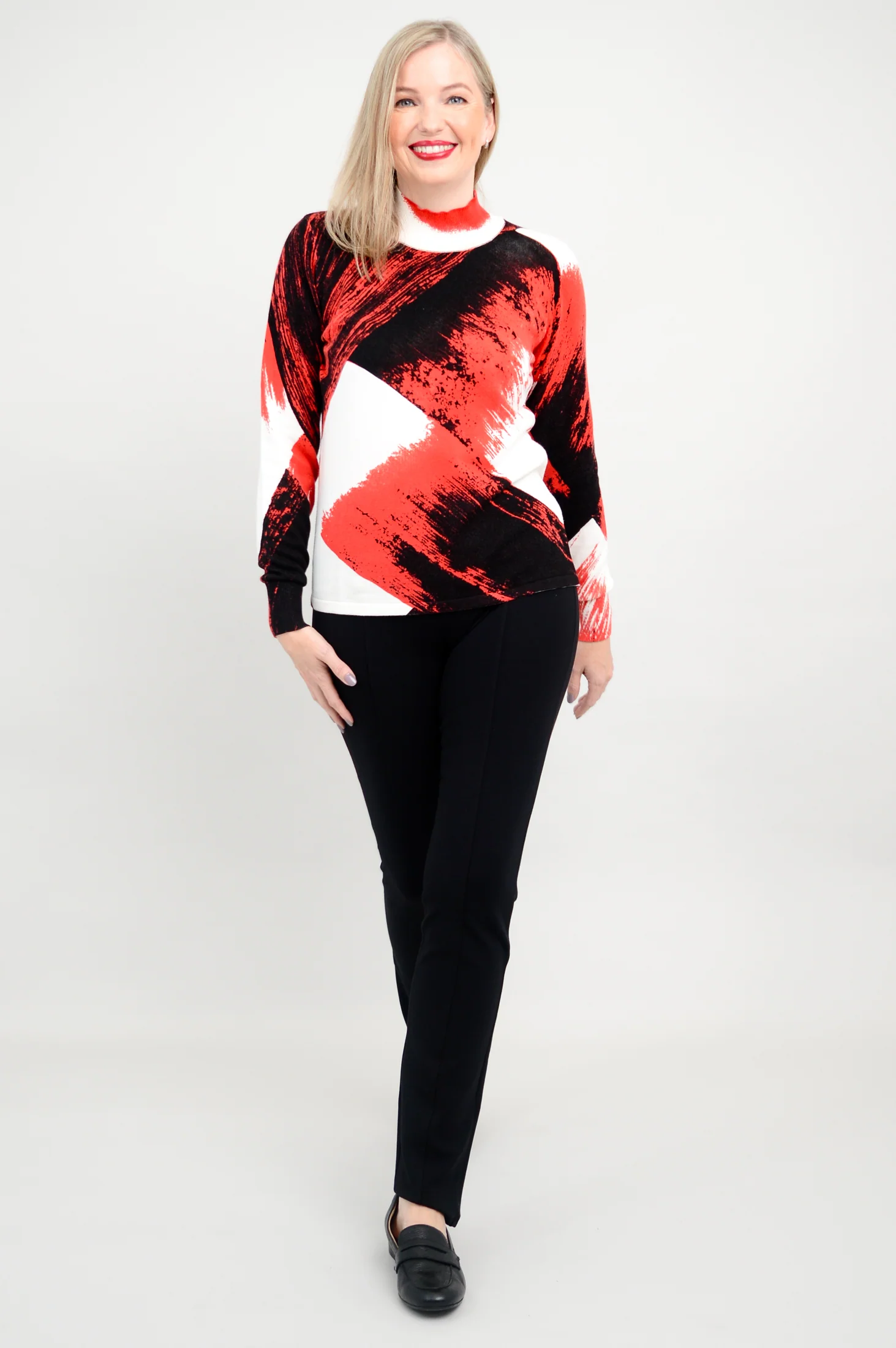 Cameron Sweater, Redwood, Bamboo Cotton - Final Sale - Image 8