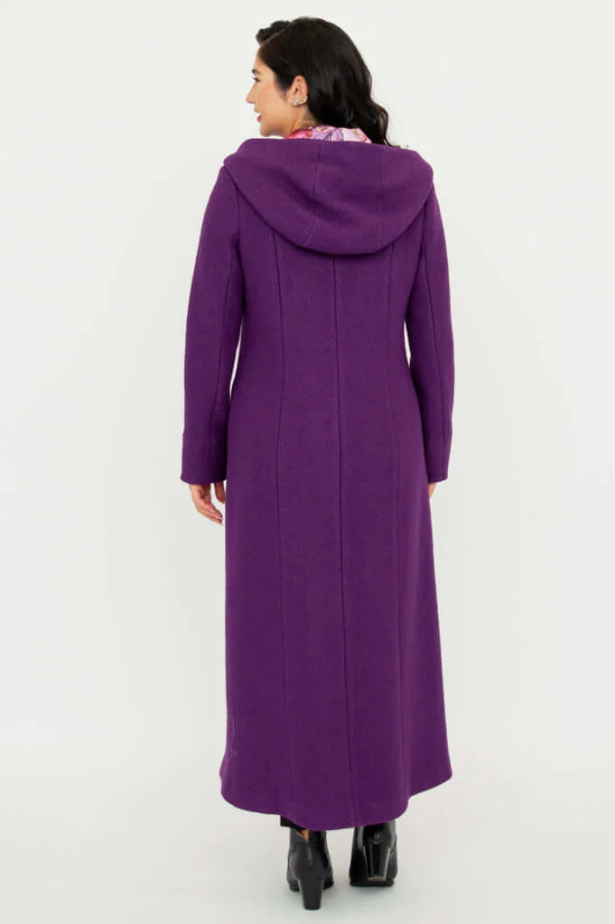 Catherine Coat, Royale, Boiled Wool - Image 5
