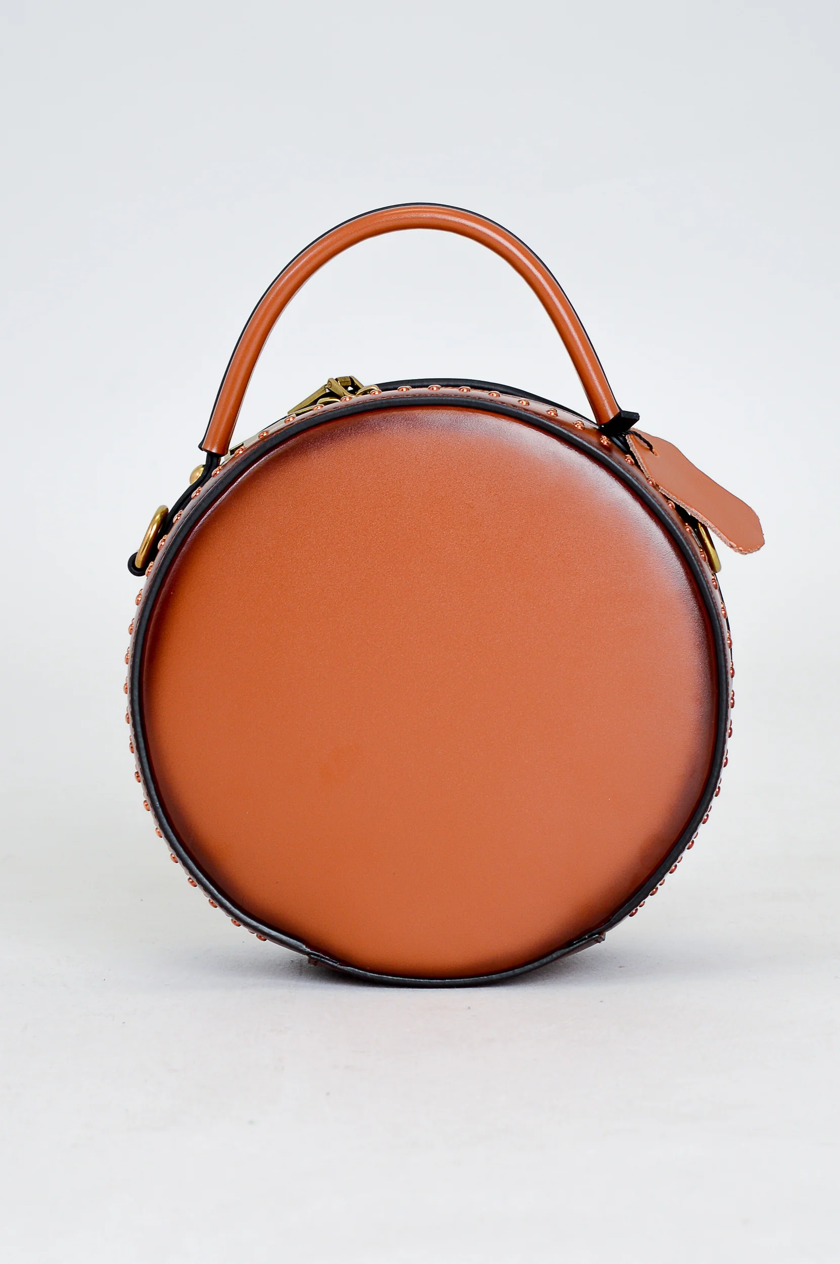 Caz Handbag, Tan, Leather - Image 3