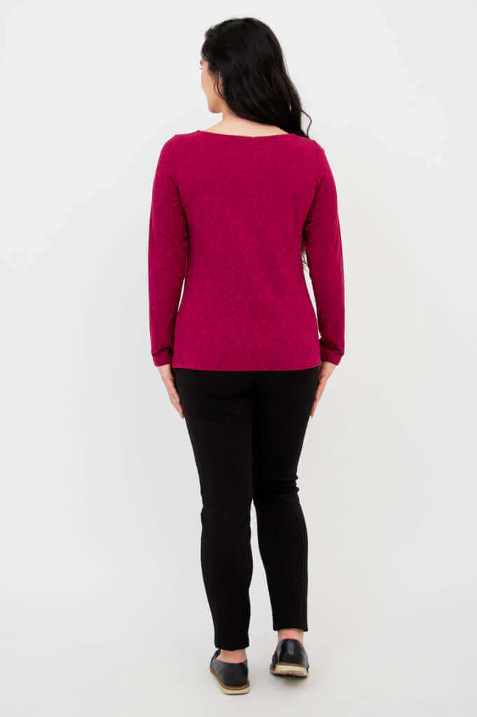Cela L/S Top, Empire, Bamboo - Final sale - Image 5