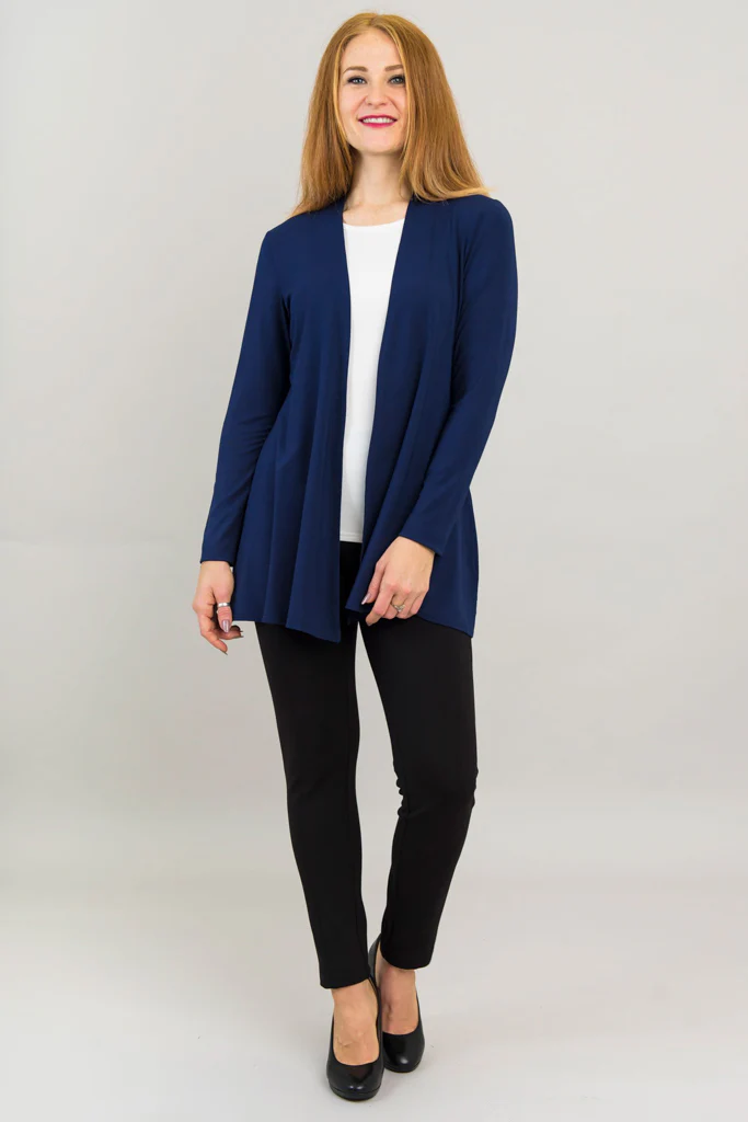 Chopra Jacket, Indigo, Bamboo - Image 3