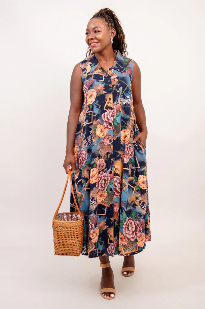 Cissy Dress, Ancient Garden - Final Sale - Image 4
