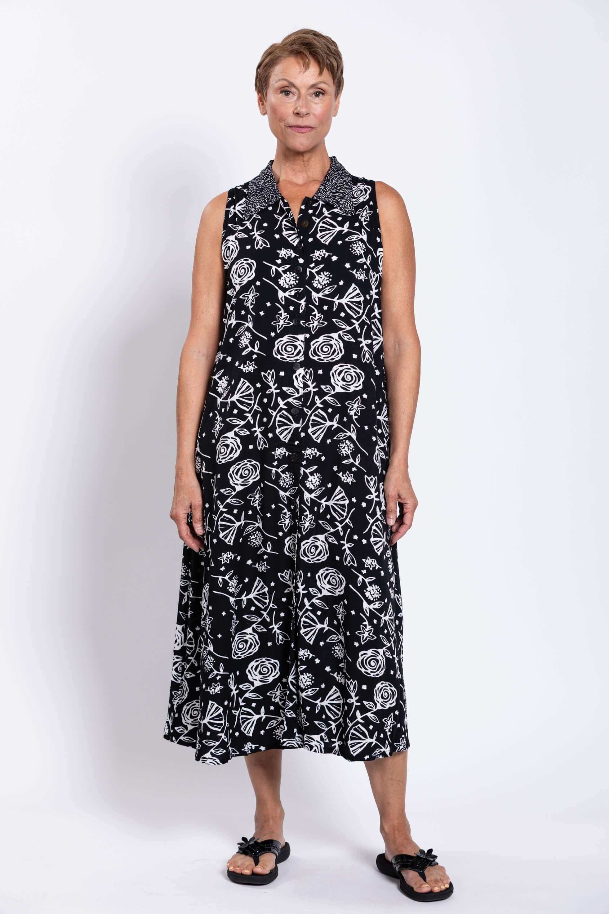 Cissy Dress, BW Floral - Image 2