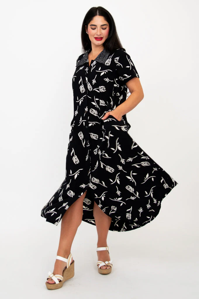 Cissy S/S Dress, Chari - Image 3