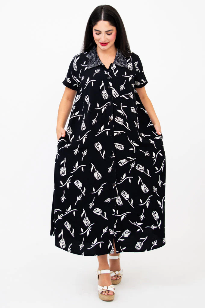 Cissy S/S Dress, Chari - Image 4