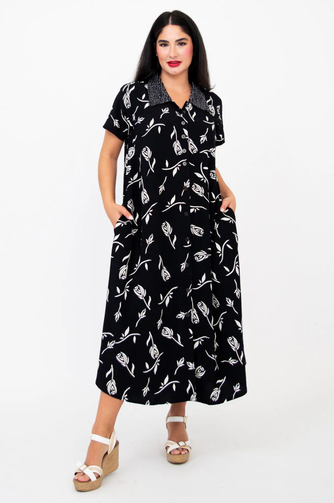 Cissy S/S Dress, Chari - Image 6