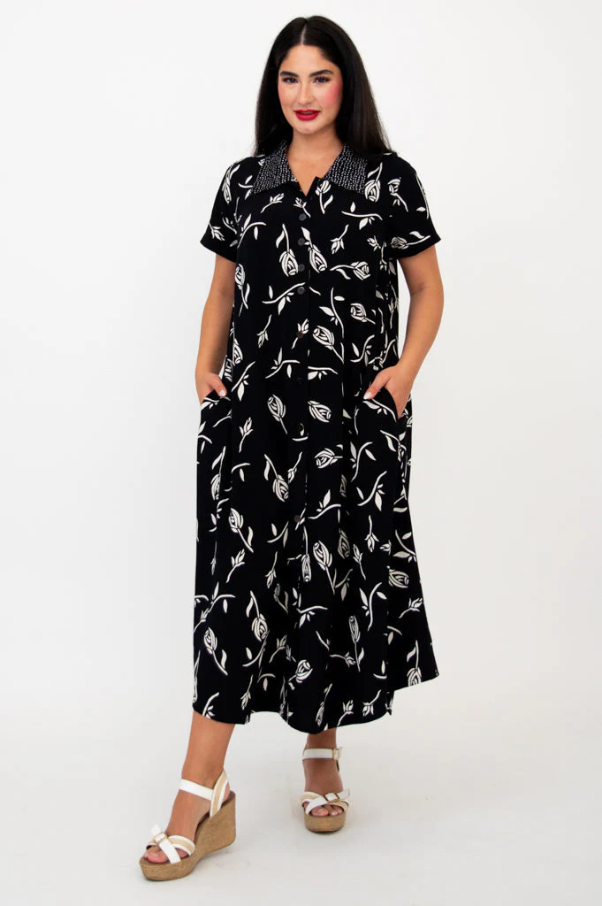 Cissy S/S Dress, Chari - Image 7