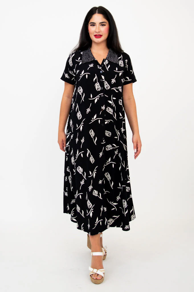 Cissy S/S Dress, Chari - Image 8