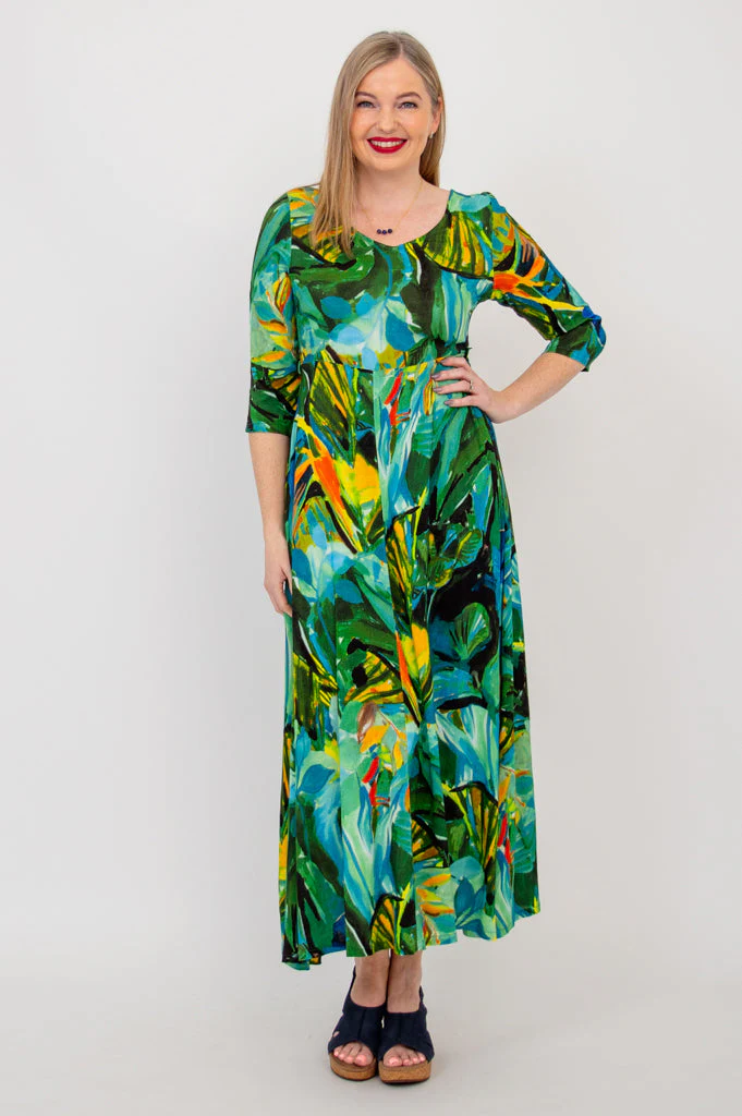 Coco Dress, Greenroom, Linen Bamboo - Final Sale - Image 4