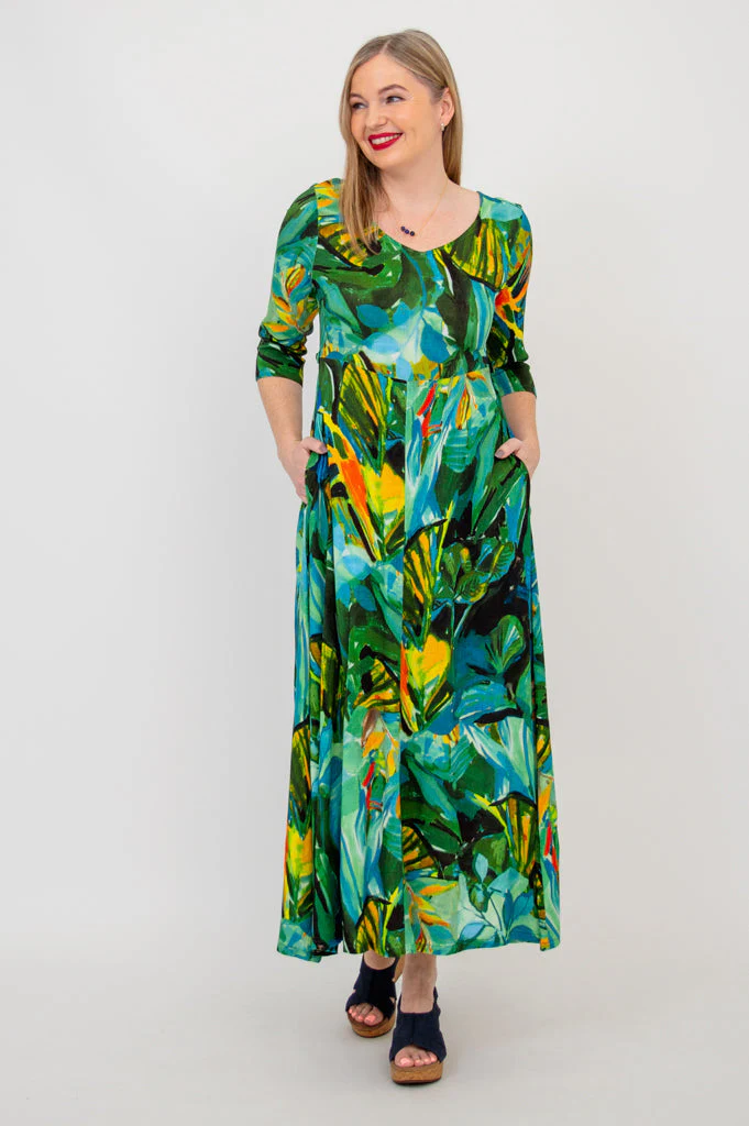 Coco Dress, Greenroom, Linen Bamboo - Final Sale - Image 7