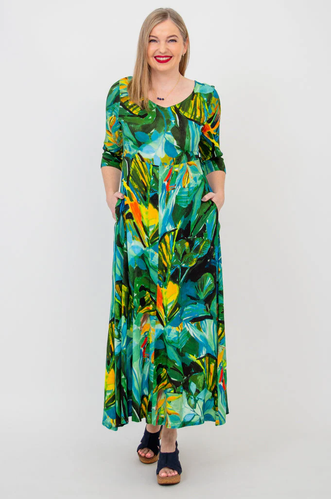 Coco Dress, Greenroom, Linen Bamboo - Final Sale - Image 8