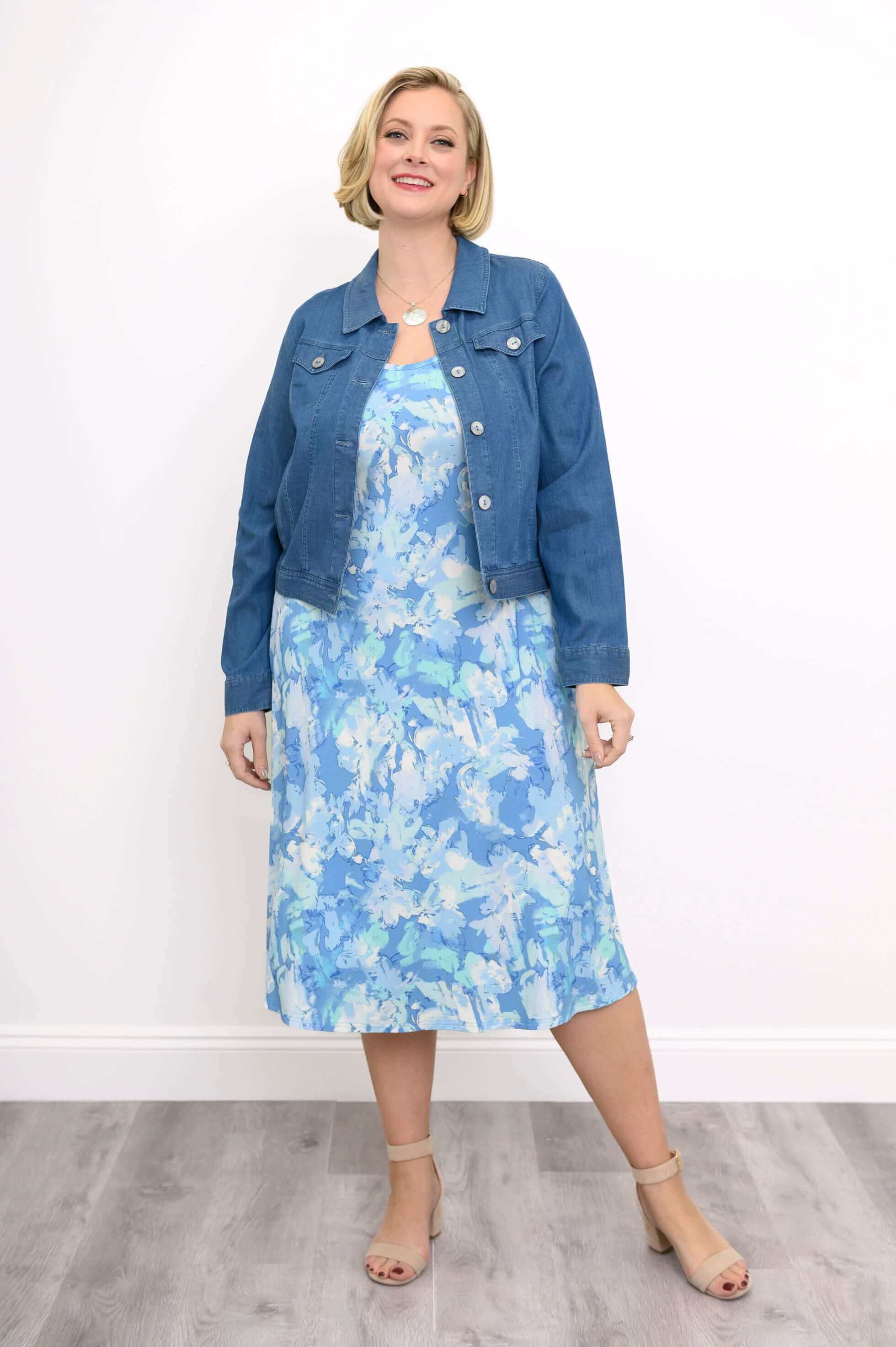 Colleen Jacket, Tencel Denim - Image 5