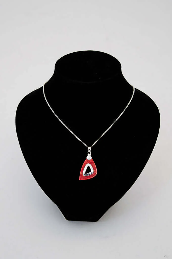 Coral Pendant Necklace - 889 - Image 2