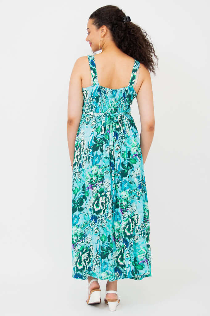 Coraline Dress, Enchant, Linen Bamboo - Image 4