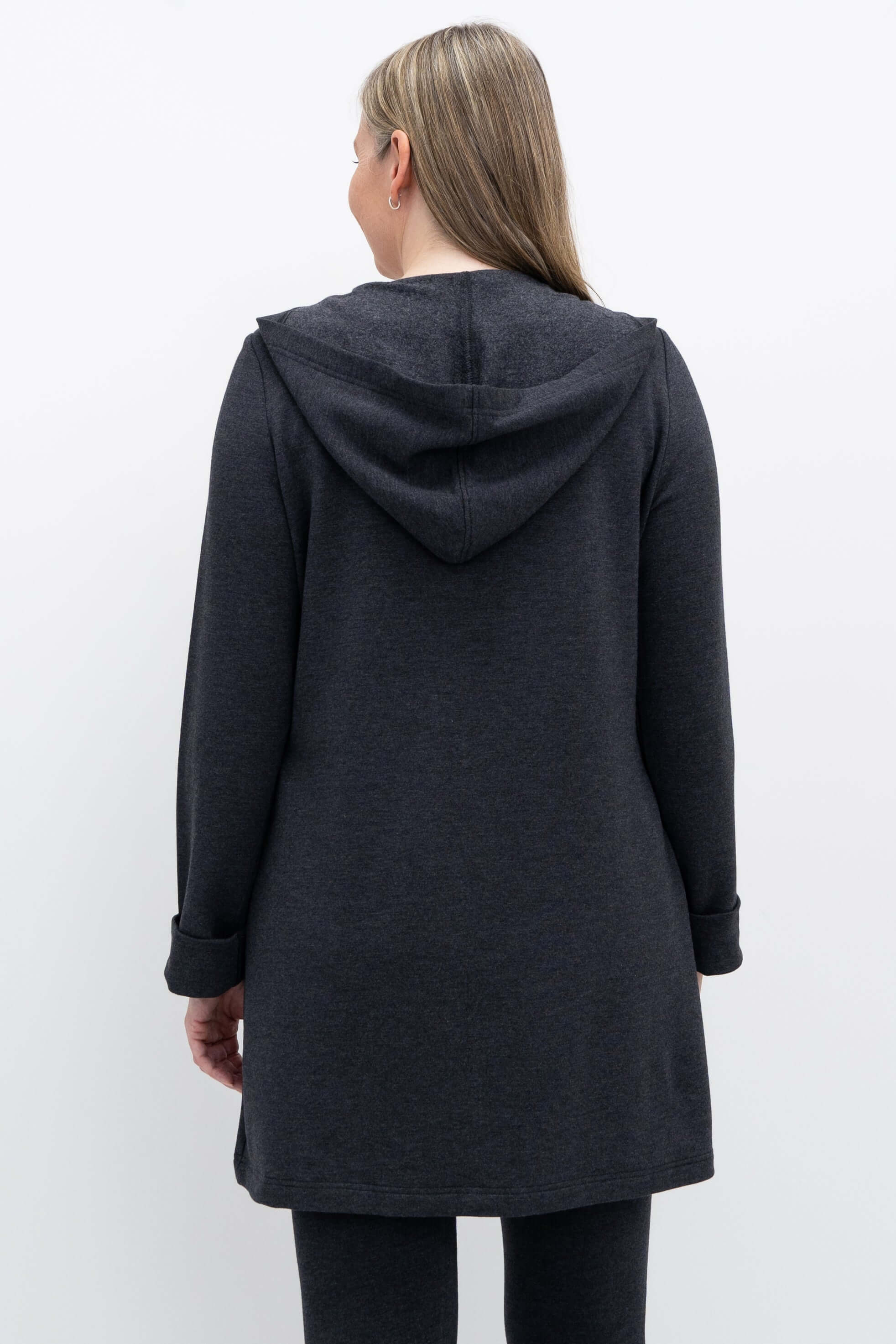 Cortes Jacket, Graphite, Bamboo Fleece - Image 3