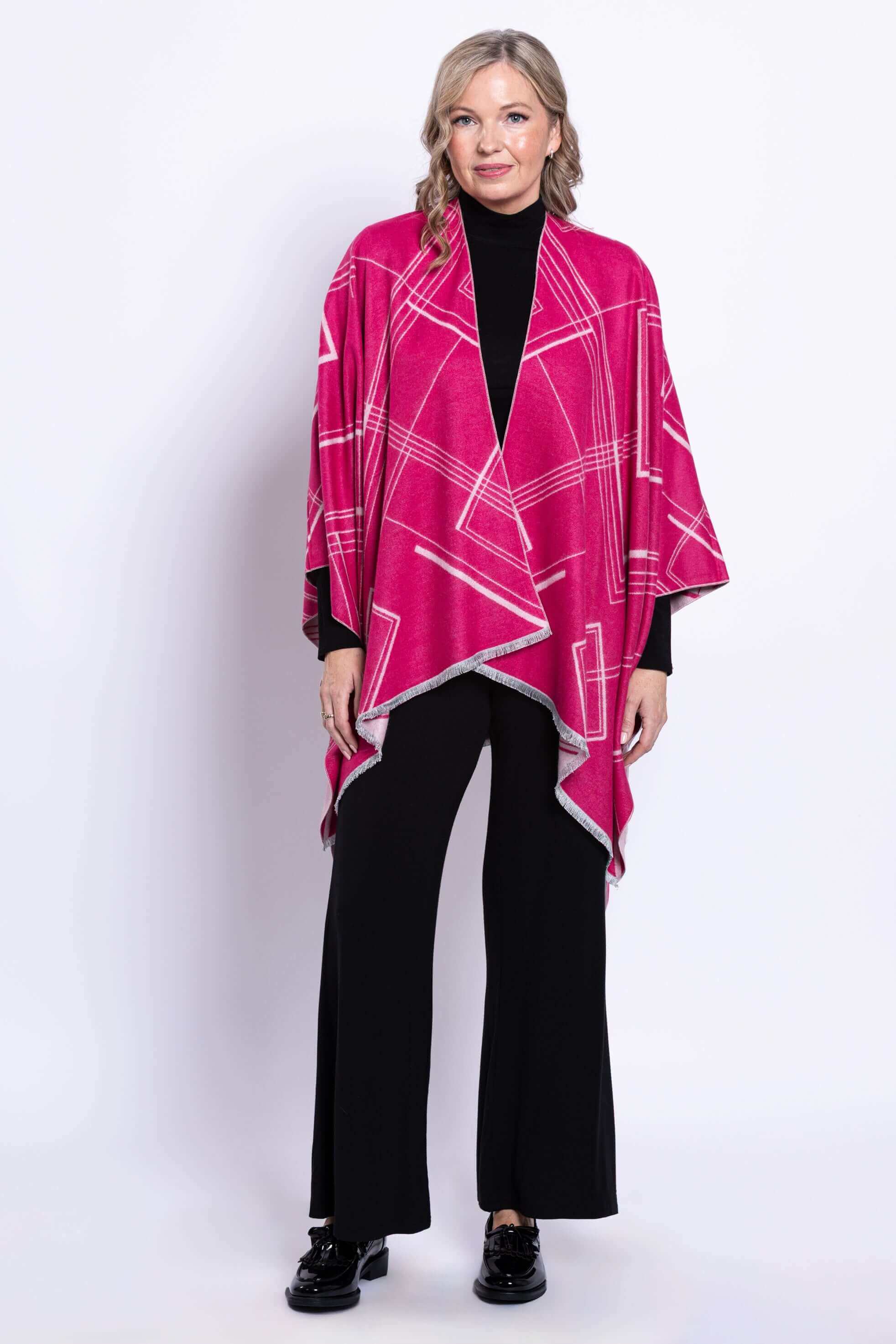 Cozy Wrap, Pink, One Size - Image 2