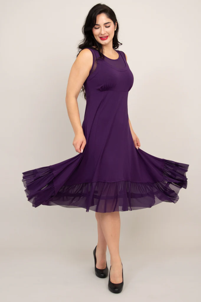 Danube Dress, Royale, Bamboo - Image 3
