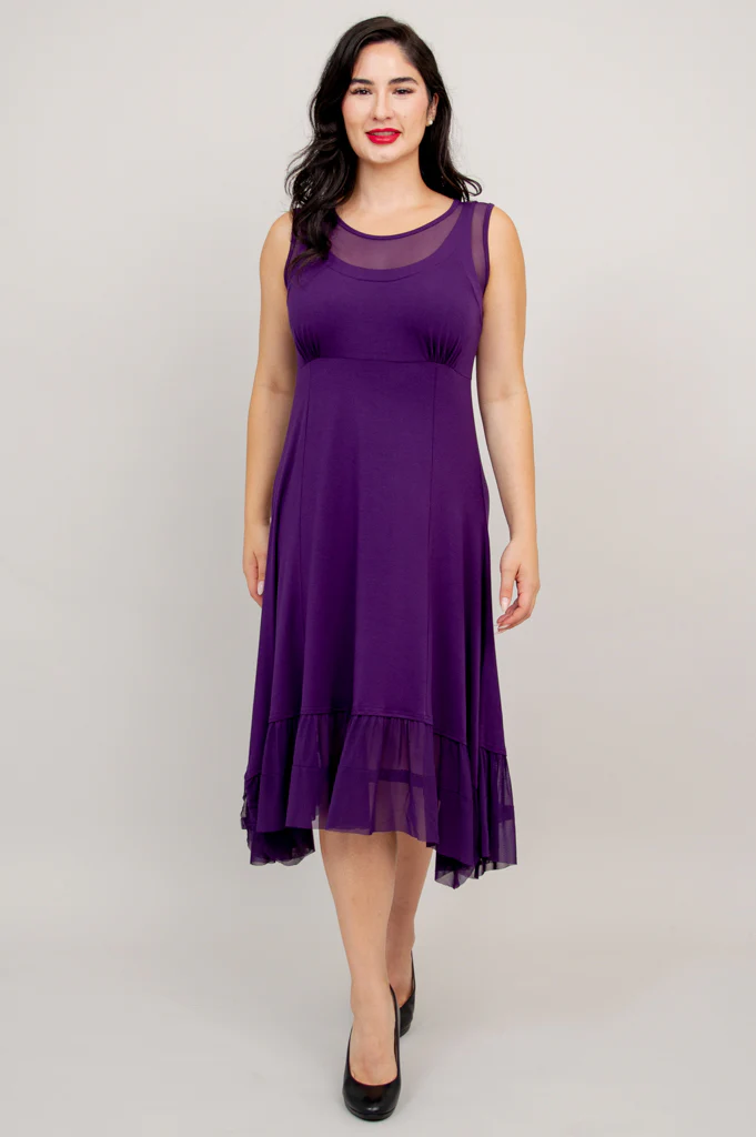 Danube Dress, Royale, Bamboo - Image 4