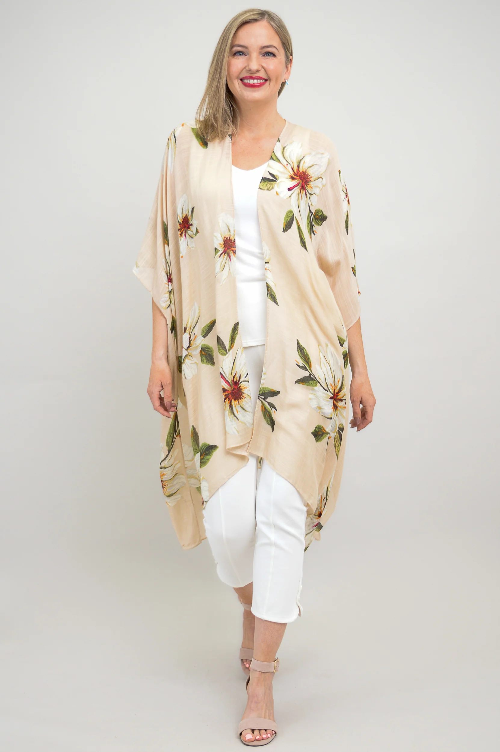 Darcy, Sand Floral, One Size - Image 5