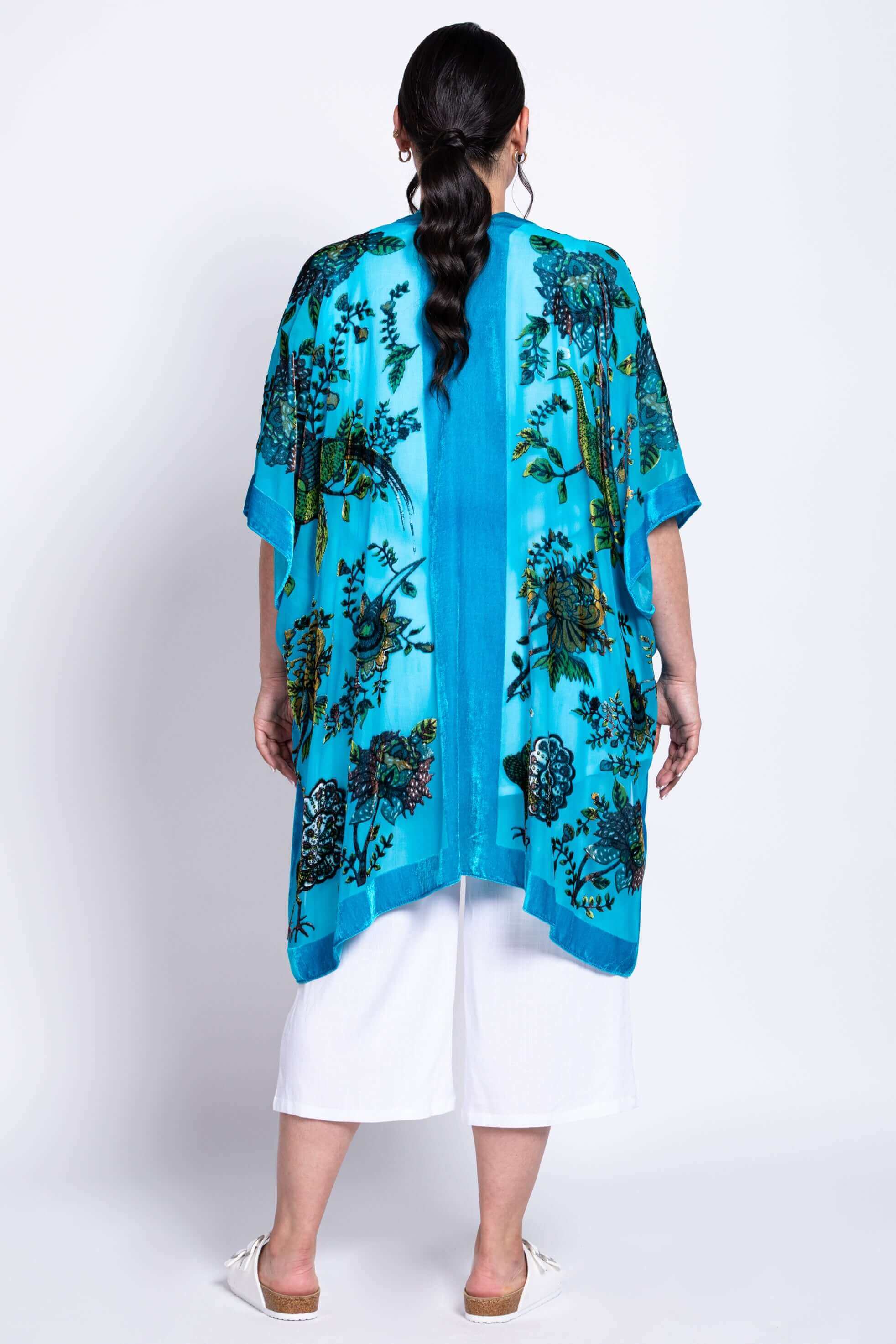 Darcy #35, Turquoise Fringe - Image 4