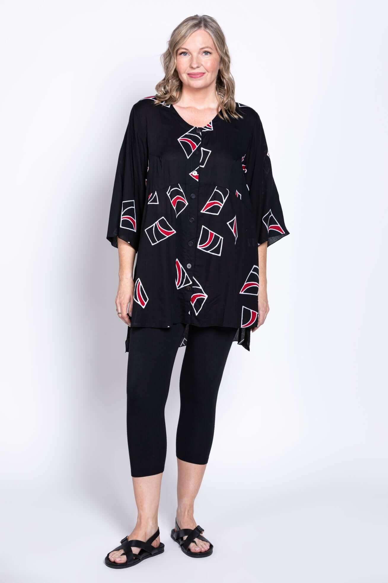 Darla Blouse, Swoosh - Image 2