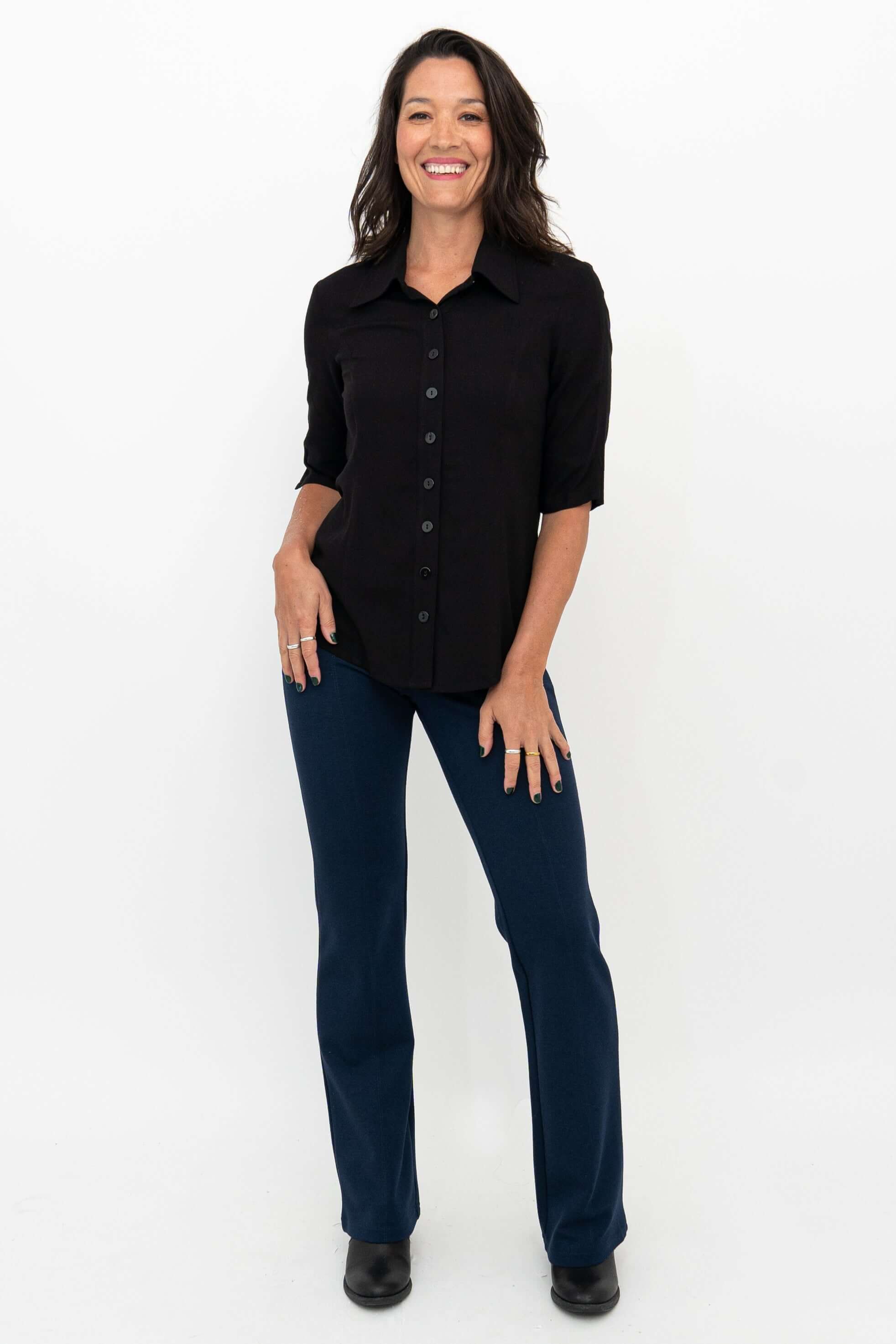 Daya Pant, Indigo, Modal - Image 4