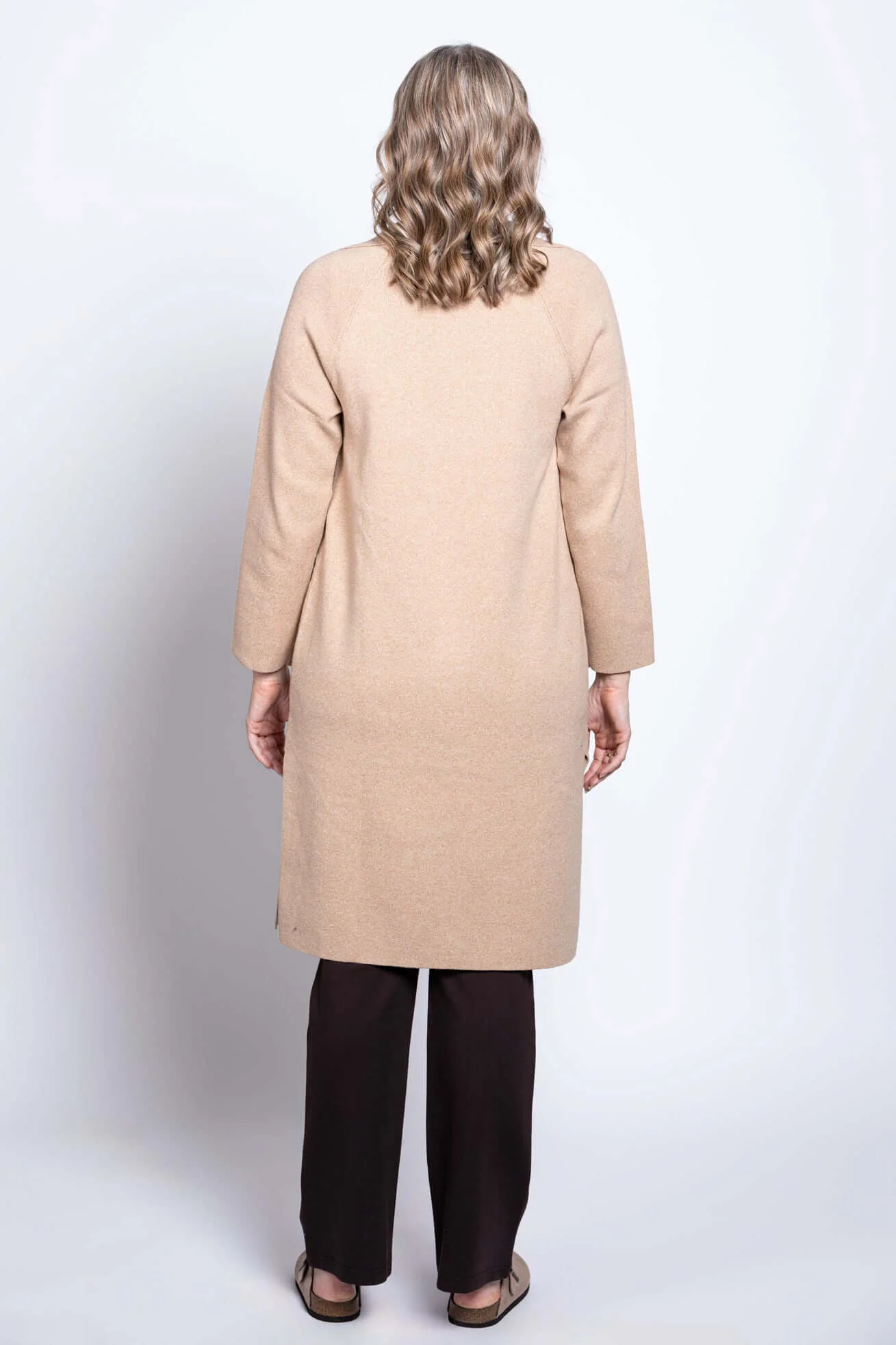 Delaney Jacket, Tan Mix, Cotton - Image 3