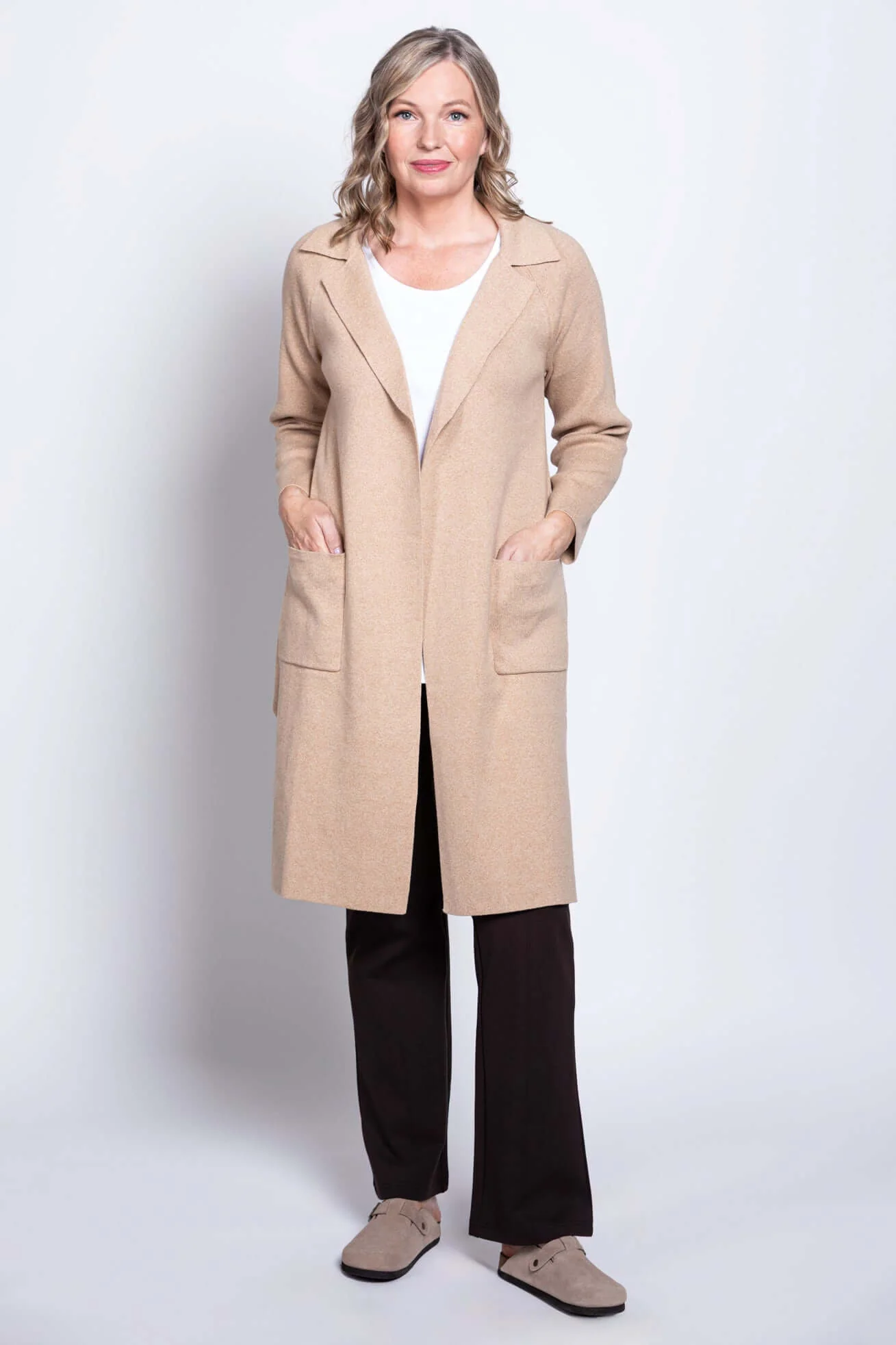 Delaney Jacket, Tan Mix, Cotton - Image 4