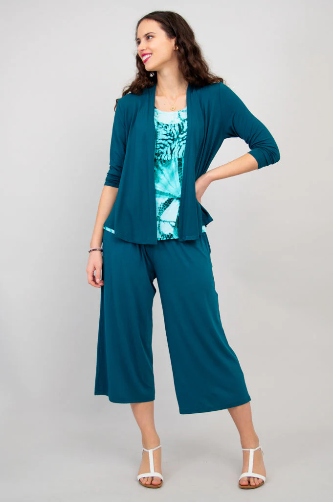 Dena Tank, Shibori, Linen Bamboo - Final Sale - Image 3