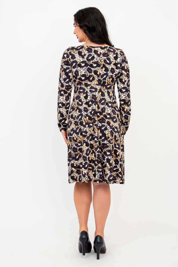 Denver Dress, Leonine, Bamboo - Final Sale - Image 5
