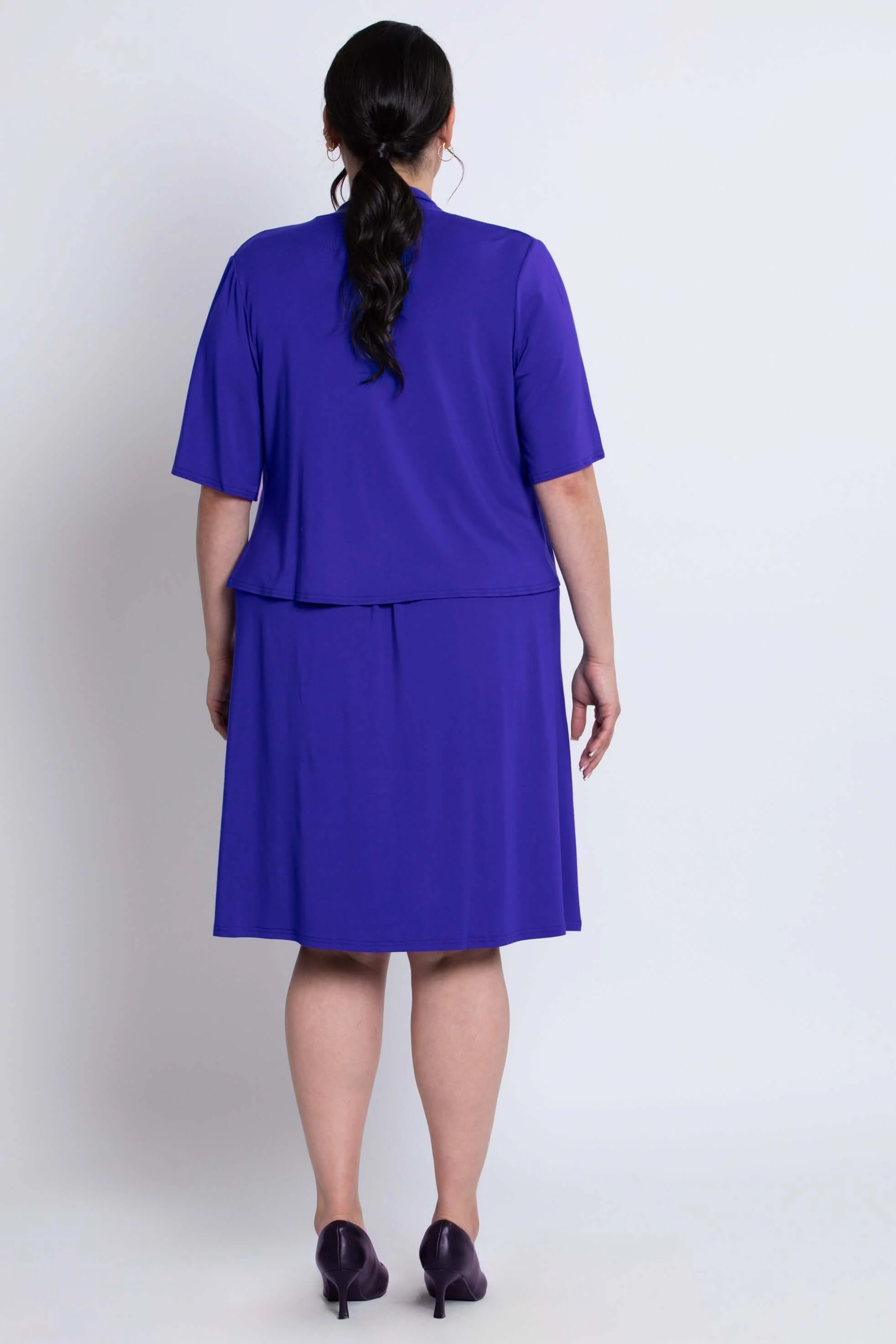 Doda Jacket, Violet, Bamboo - Image 5