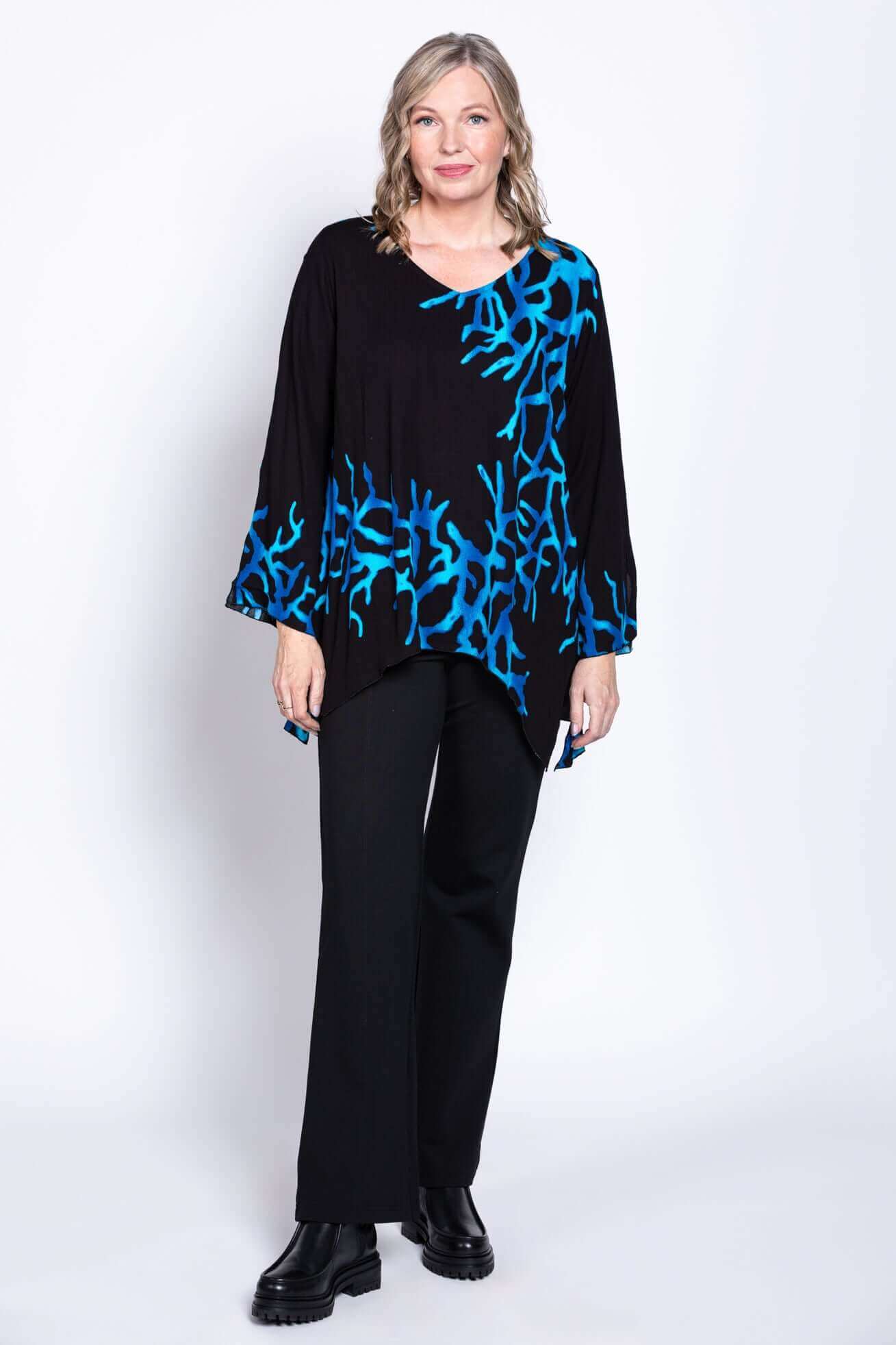 Dorothy Top, Night Coral - Image 2