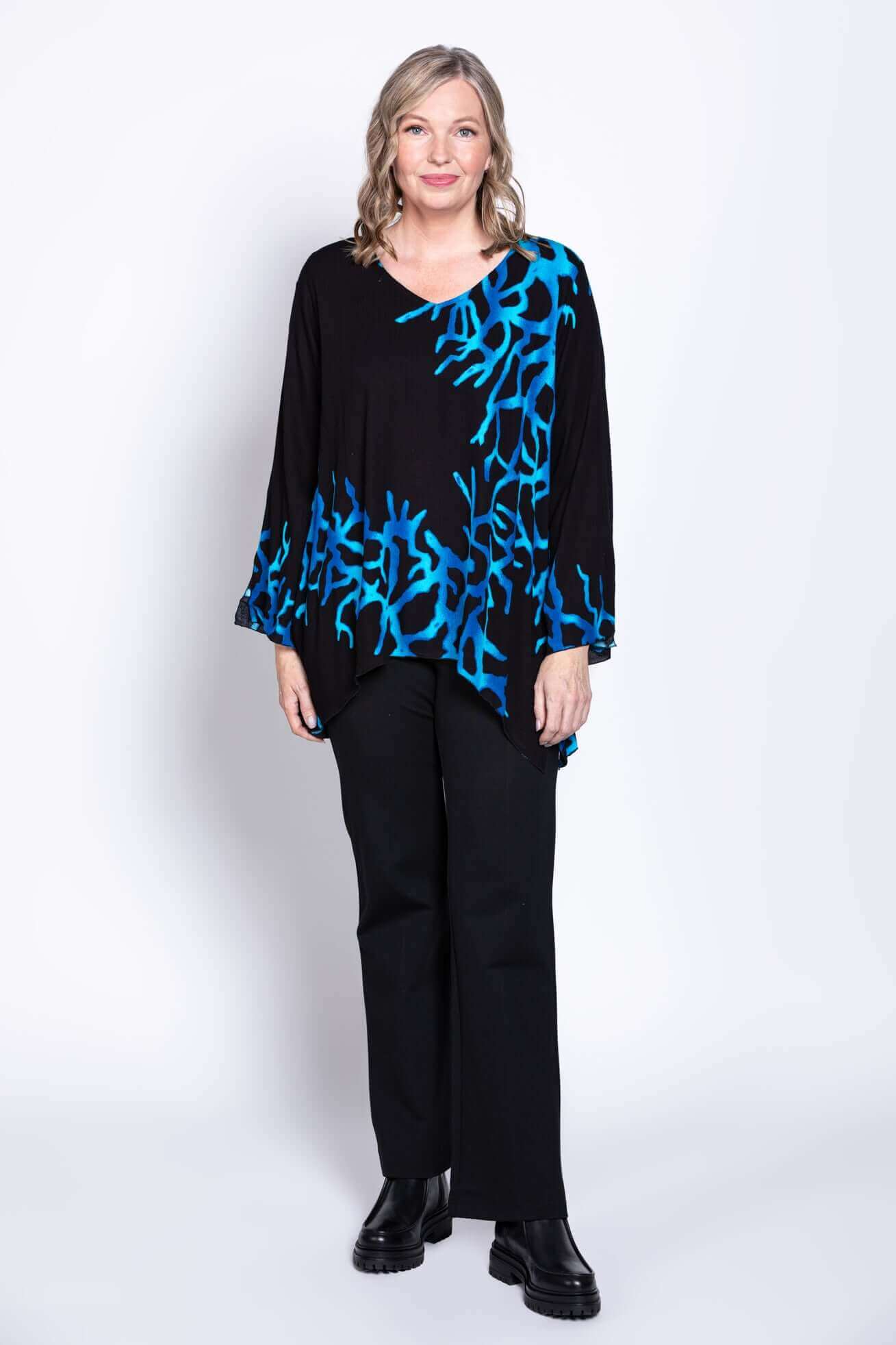 Dorothy Top, Night Coral - Image 4